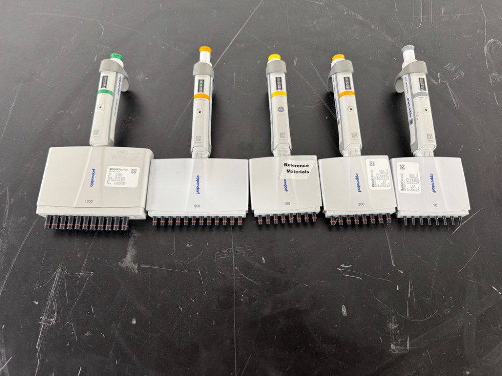 Image of Eppendorf Research Plus Multichannel Pipettes - Quantity 5